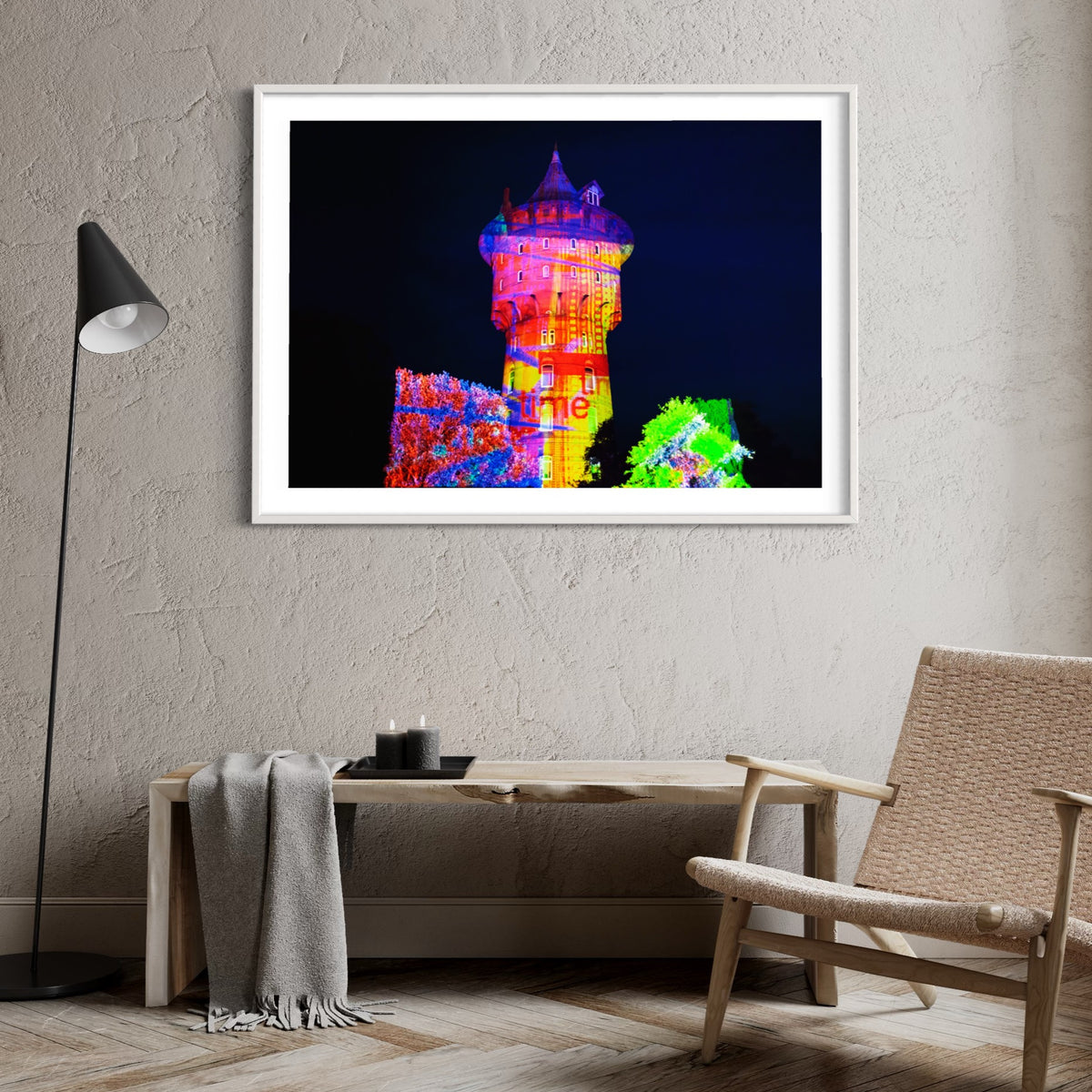 Cuxhaven Wasserturm „Liquid Time“ 2011 (signed + framed)