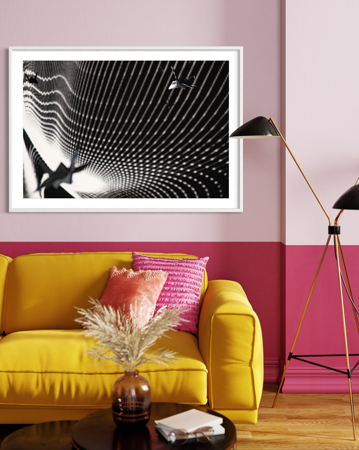 fragile shades - 2022 Murten Festival Schweiz Swiss Musée de Morat / Museum Murten (signed + Frame)