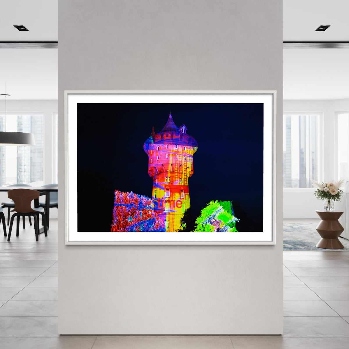 Cuxhaven Wasserturm „Liquid Time“ 2011 (signed + framed)