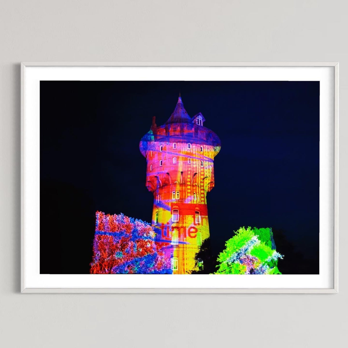 Cuxhaven Wasserturm „Liquid Time“ 2011 (signed + framed)