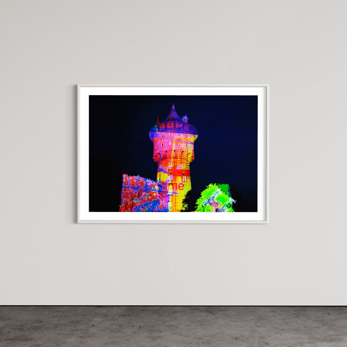 Cuxhaven Wasserturm „Liquid Time“ 2011 (signed + framed)