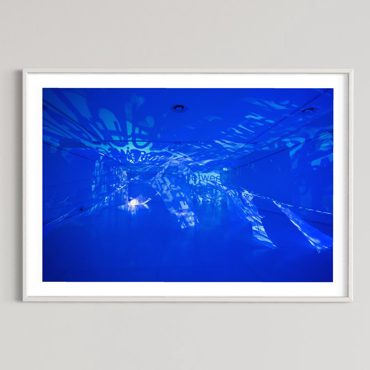 Vaduz Liechtenstein Engländerbau "inBetween" 2014  (signed + Frame)
