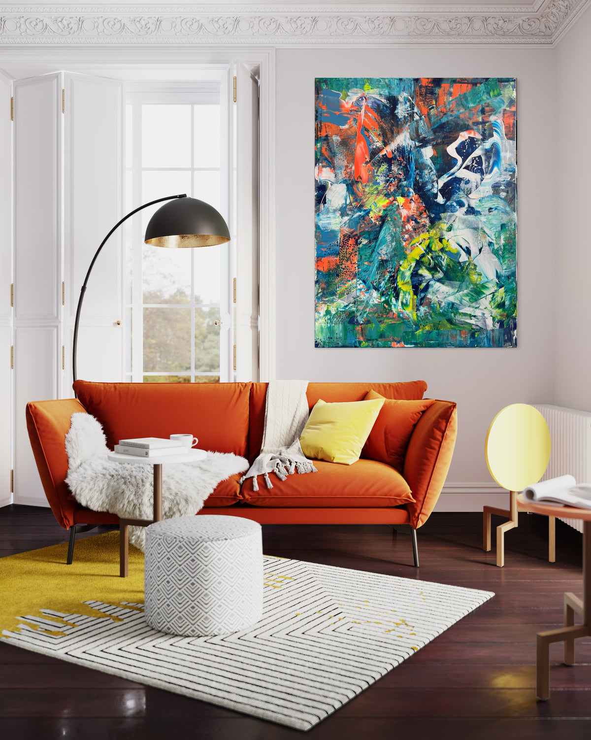 Untitled/ ohne Titel - Painting on Canvas 2022