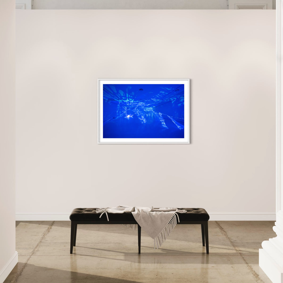 Vaduz Liechtenstein Engländerbau "inBetween" 2014  (signed + Frame)