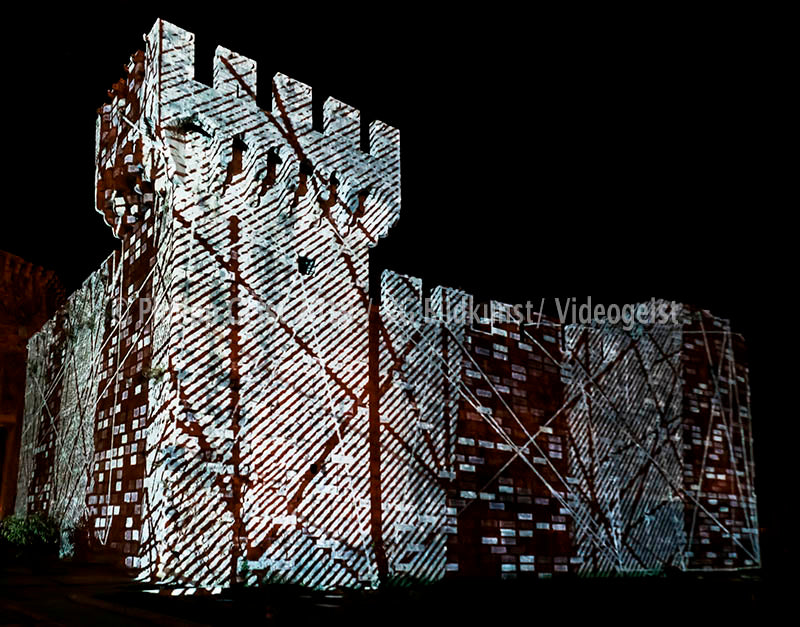 Trogir Fortress Kamerlengo Lighting up times 2017 (signed + Frame)