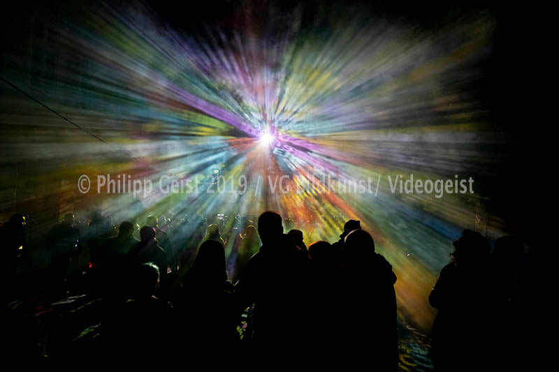 Weilheim 2.Lichtkunst Festival Weilheim Fades 2018 (signed + Frame)