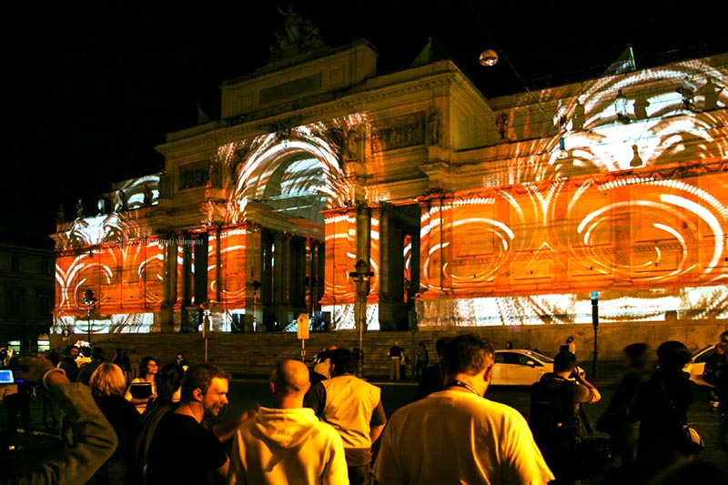 Rome (Italy) / Palazzo delle Esposizioni "TIME LINES" 2007 (signed + Frame)