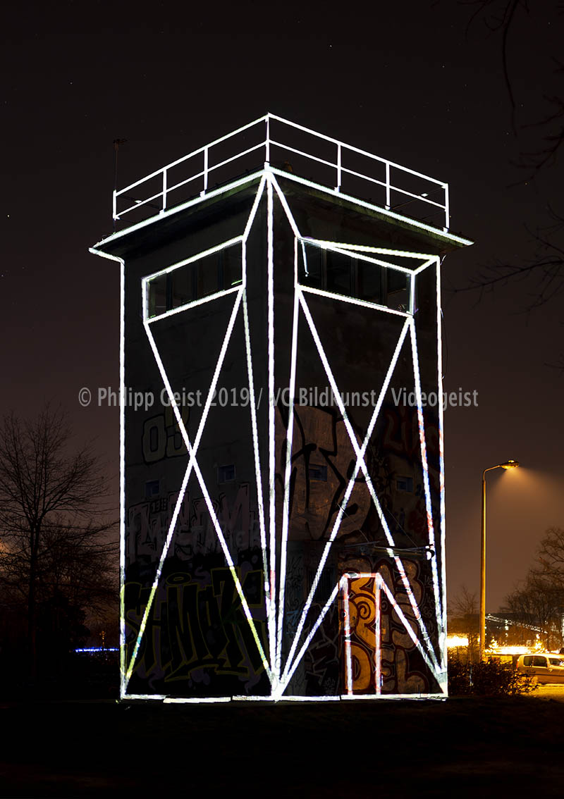 Hidden Places ehemaliger Wachturm DDR/ former Watchtower GDR 2016  (signed + Frame)