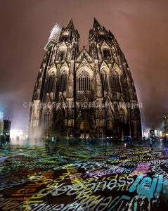 Köln/ Cologne Time Drifts Cologne 2016/2017 (signed + Frame)