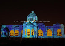 Load image into Gallery viewer, Postcard Bangkok 2009 Ananta Smakhom Throne Hall Celebrating Thai King Bhumibol&#39;s 82.Birthday
