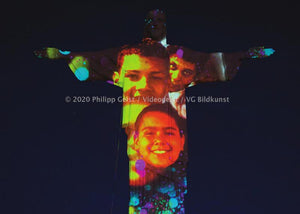 Postcard Cristo Redentor/ Rio de Janeiro 2014