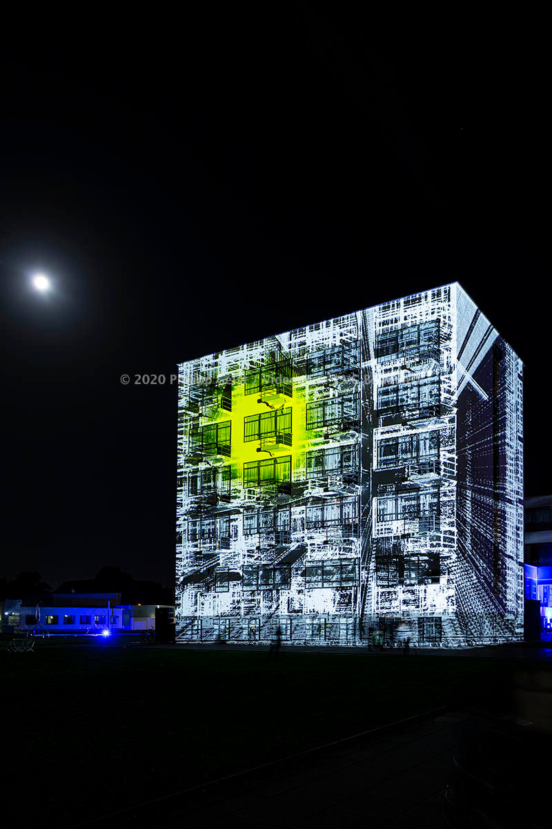 Bauhaus Dessau "Light.Facade.Human" 100 Year Anniversary 2019 (signed + Frame)