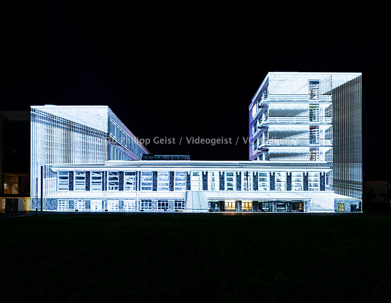 Bauhaus Dessau 2019 "Light. Facade. Human" 100 Year Anniversary 2019 (signed + Frame)
