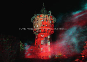 Postcard Cuxhaven 2011 / Historical Water Tower / Historischer Wasserturm "Liquid Times"