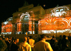 Postcard Rome (Italy) / Palazzo delle Esposizioni (2007)  "TIME LINES"  07./ 08. September 2007 (ReOpening/ Notte Bianca)