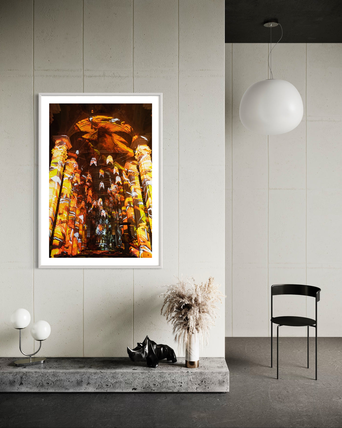 Munich / München Hl.Geist Kirche Unter Flügeln/ Under Wings 2019 (signed + Frame)