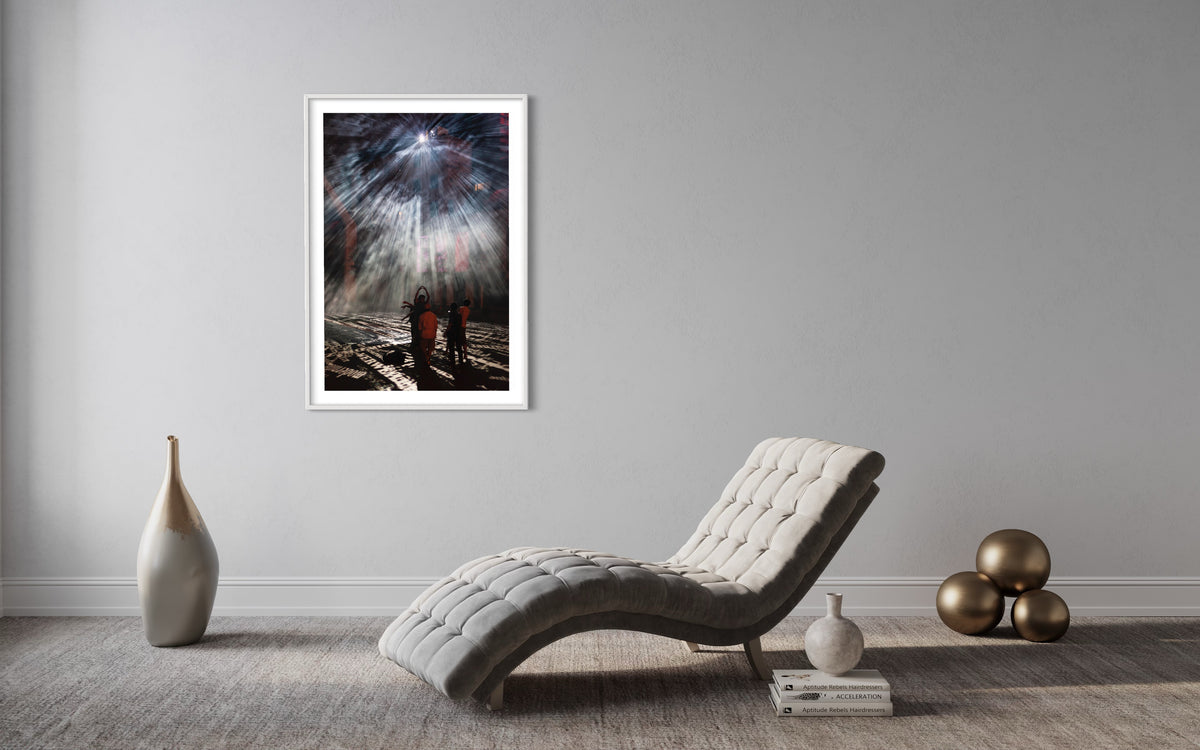 Montreal/ Canada 2010 Place Des Festival / Mutek Festival 2010 Time Drifts 2010 (signed + Frame)