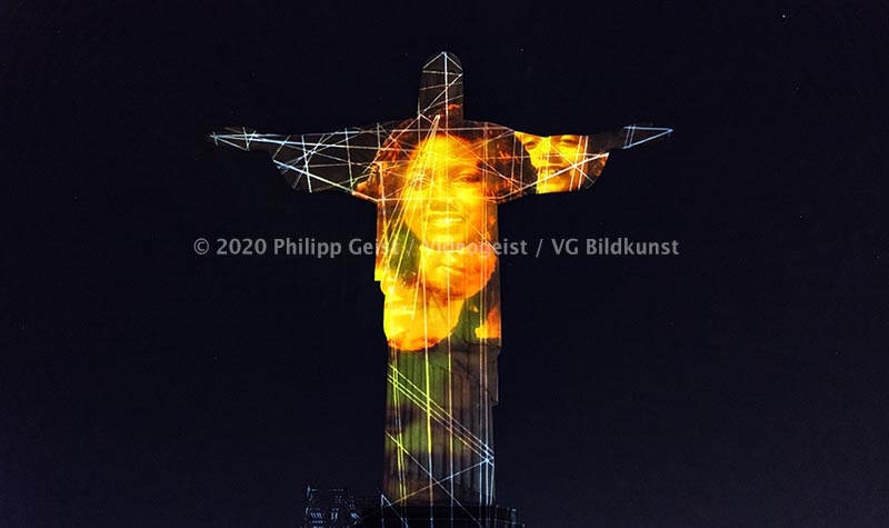 Cristo Redentor/ Rio de Janeiro 2014  (signed + Frame)