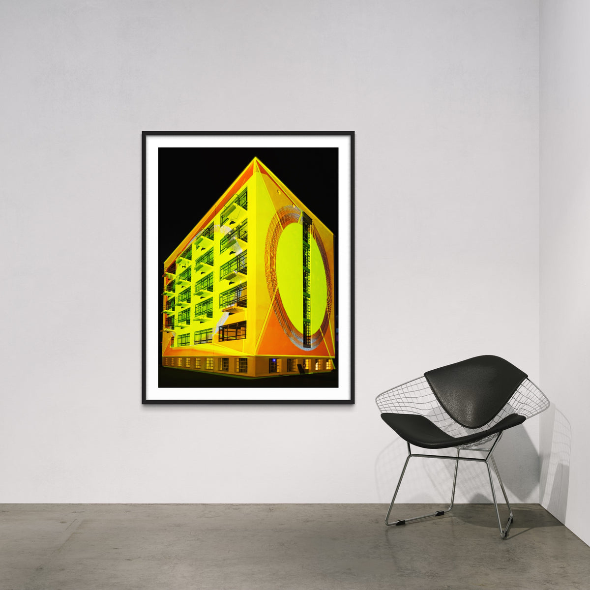 Bauhaus Dessau "Light.Facade.Human" 100 Year Anniversary 2019 (signed + Frame)