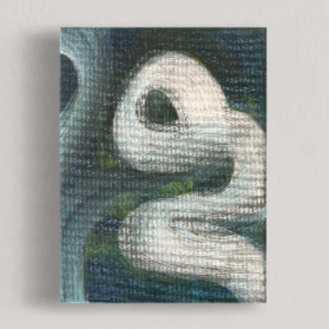 Untitled/ ohne Titel - Painting on Canvas 2007 (24x18cm)