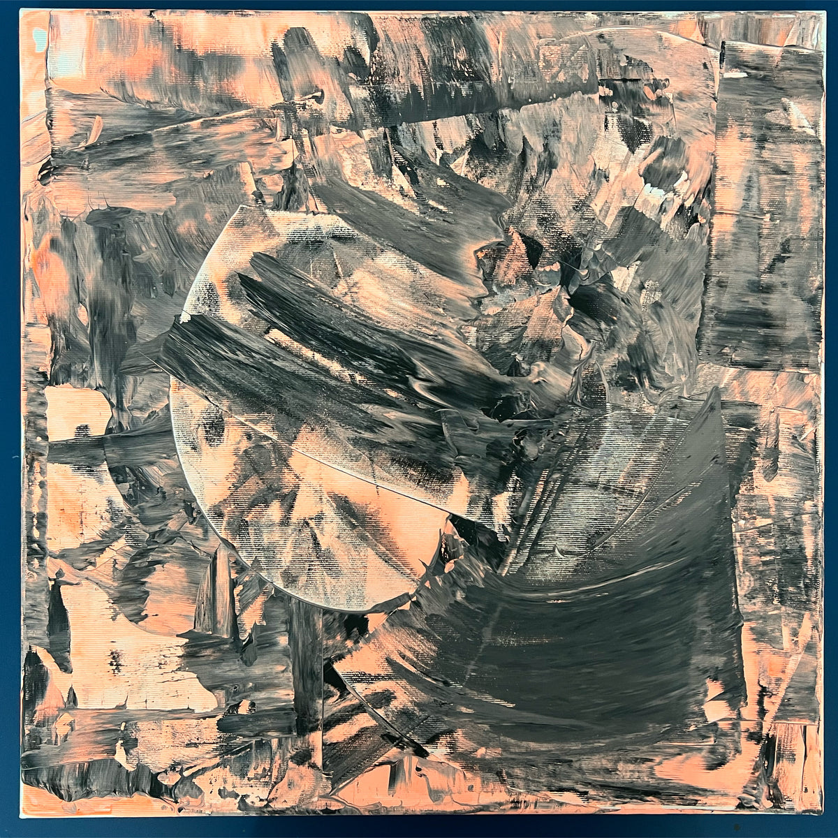 Untitled/ ohne Titel - Painting on Canvas 2022 (50x50cm)