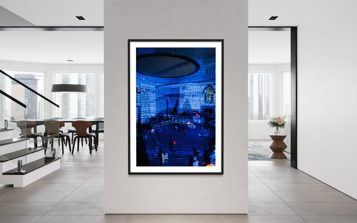 Frankfurt Luminale 2010 Time Shadows  (signed + Frame)