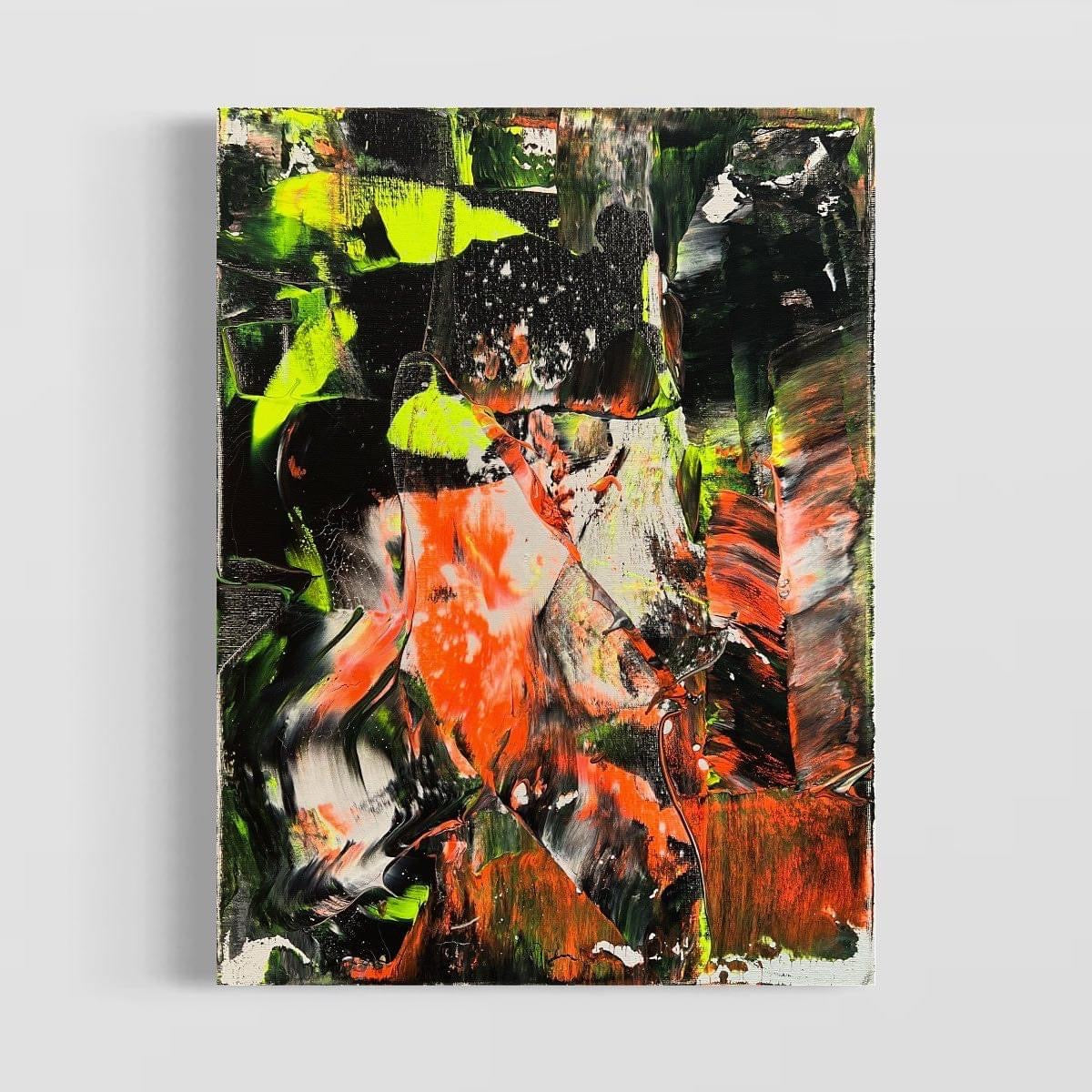 Untitled/ ohne Titel - Painting on Canvas 2022 (40x30cm)
