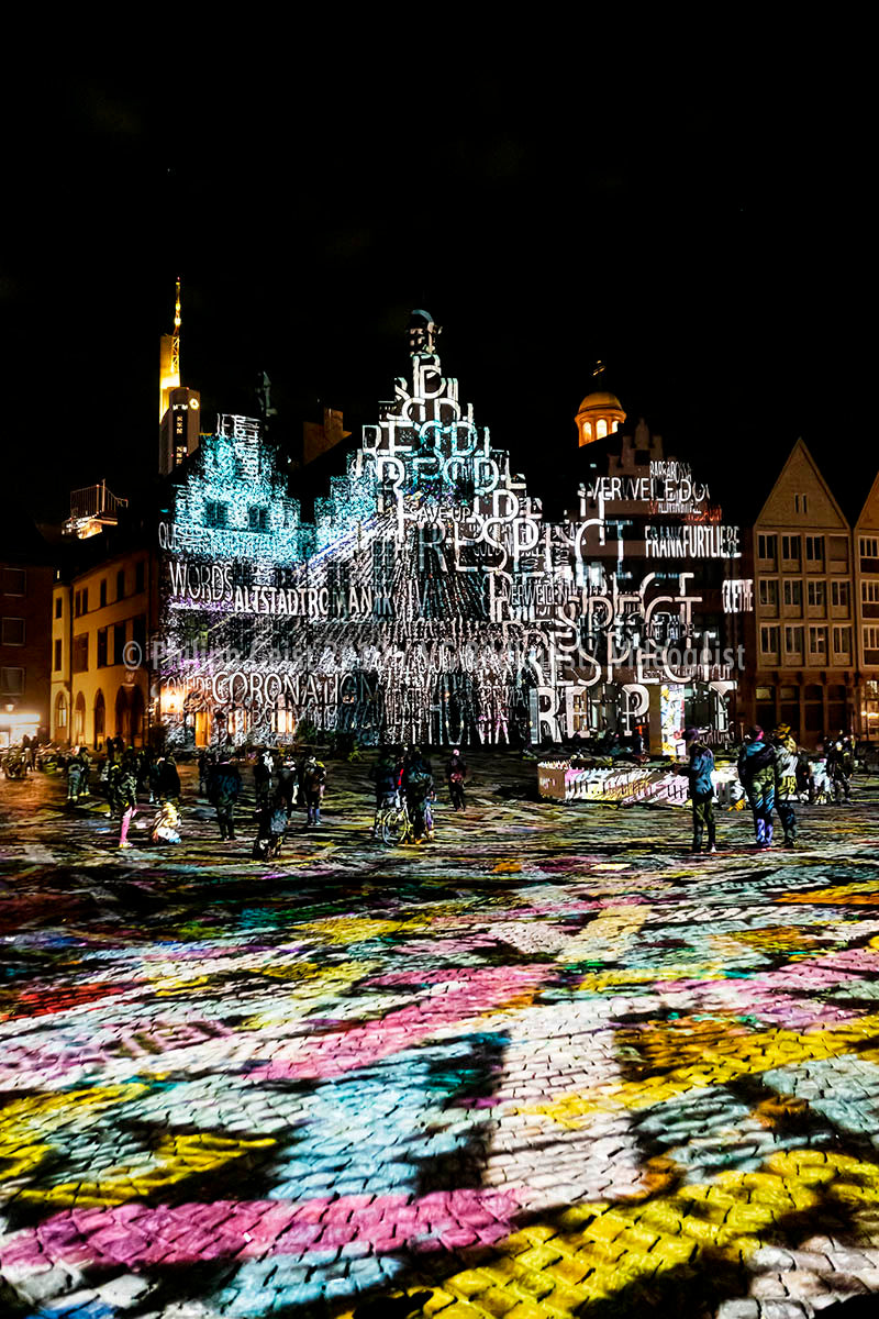 Frankfurt Römer Luminale 2018 „Frankfurt Fades“ (signed + Frame)