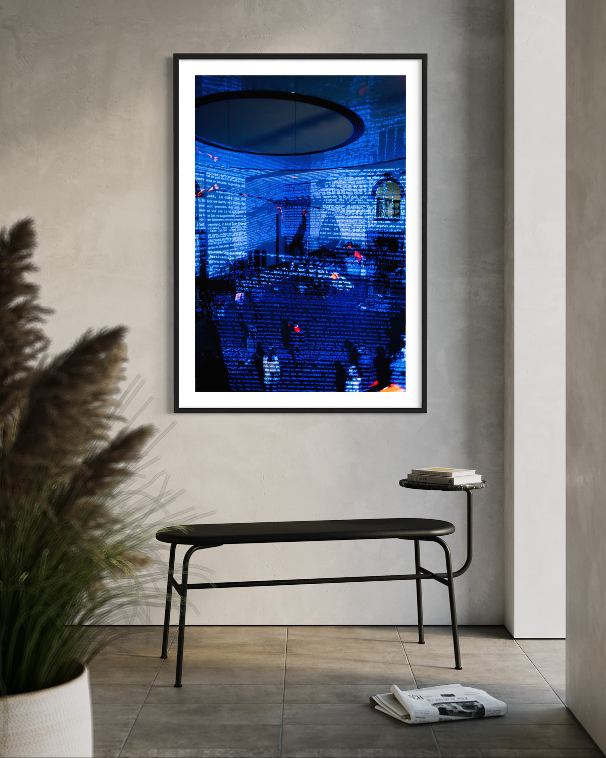 Frankfurt Luminale 2010 Time Shadows  (signed + Frame)