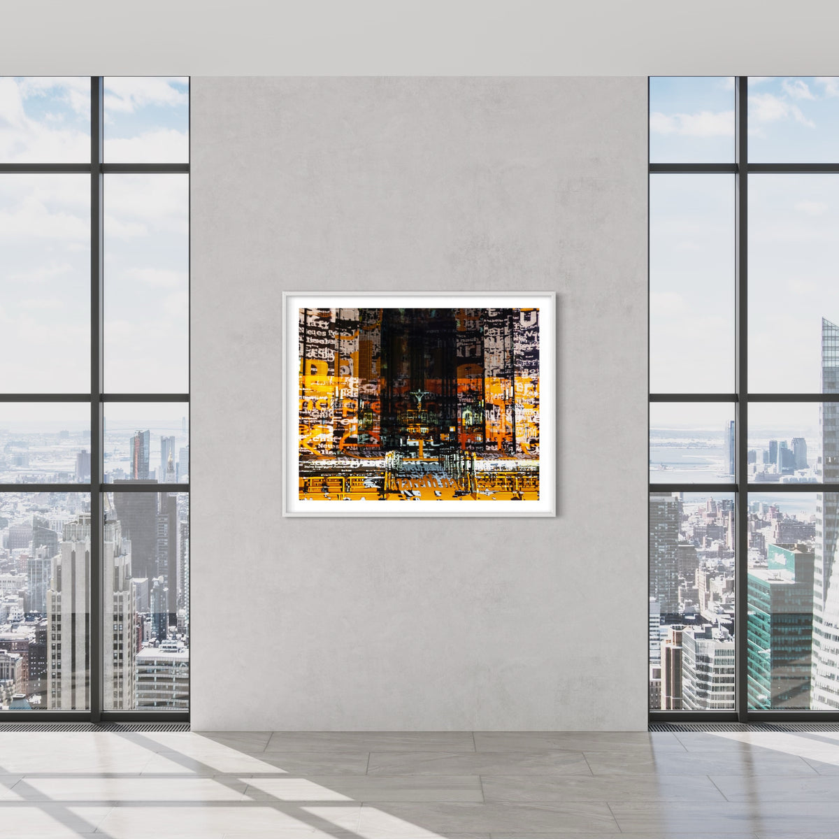 Frankfurt Kaiserdom St. Bartholomäus 2012  (signed + Frame)