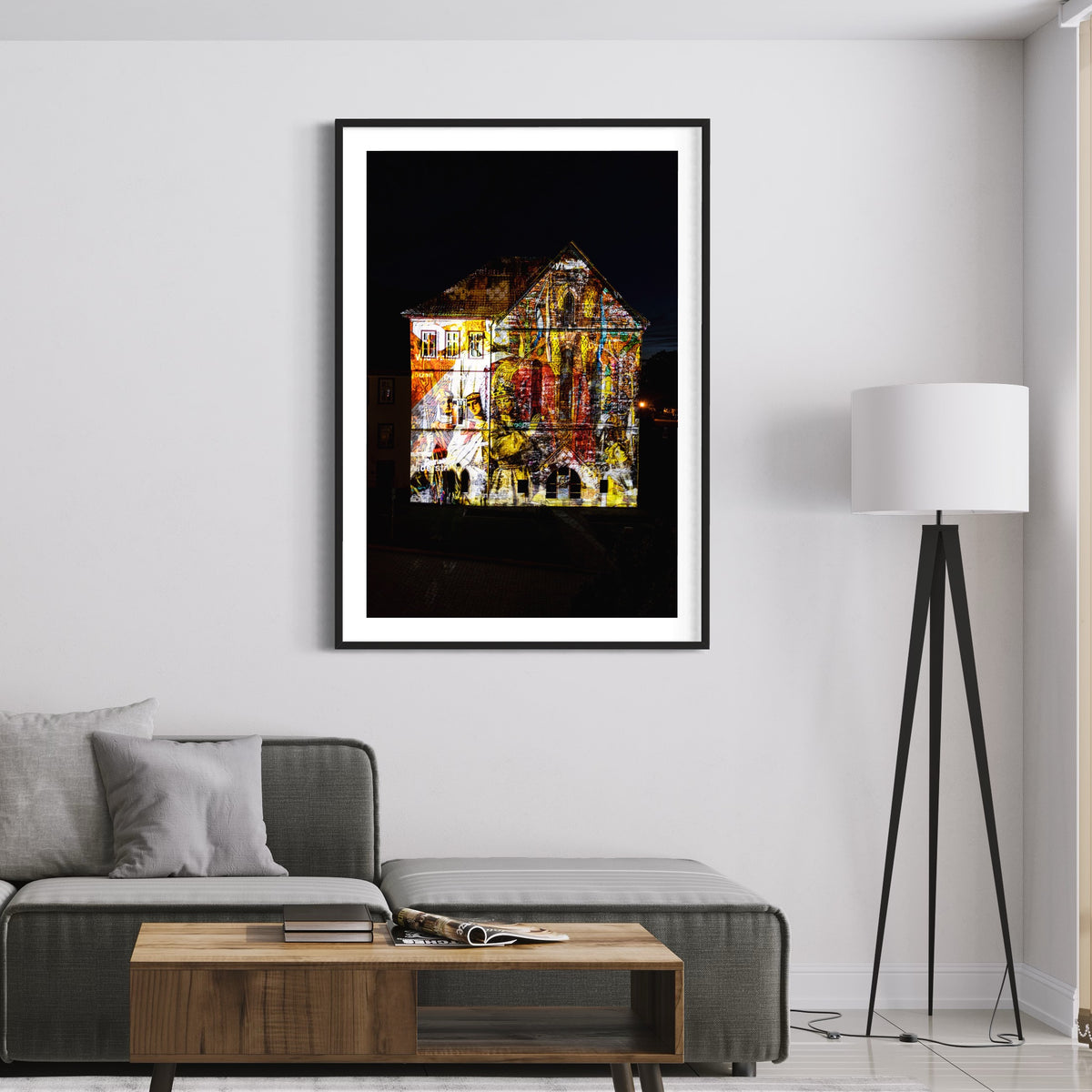 Eisenach Museum Predigerkirche „Nun aber seid ihr Licht. Elisabeth“ 2021 (signed + Frame)