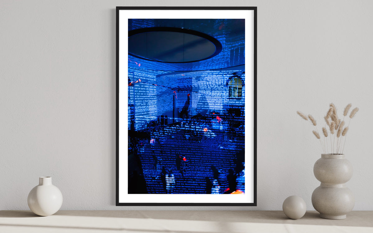 Frankfurt Luminale 2010 Time Shadows  (signed + Frame)