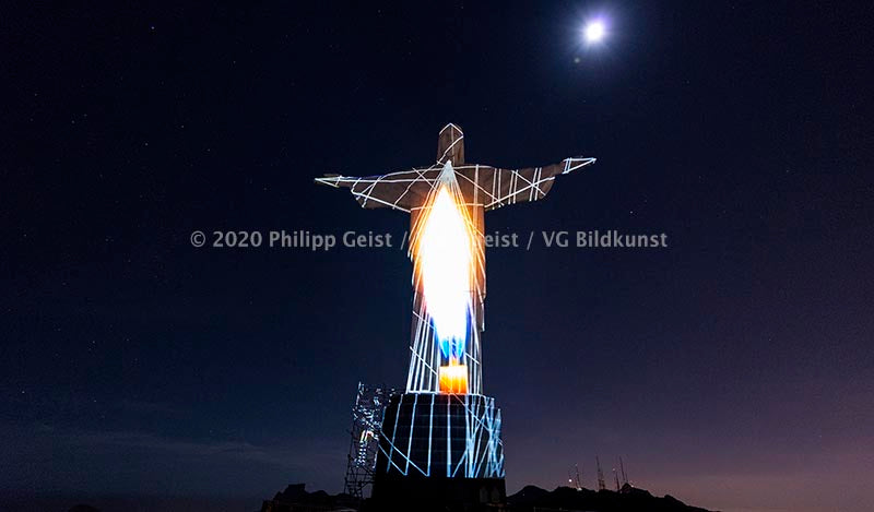 Cristo Redentor/ Rio de Janeiro 2014  (signed + Frame)
