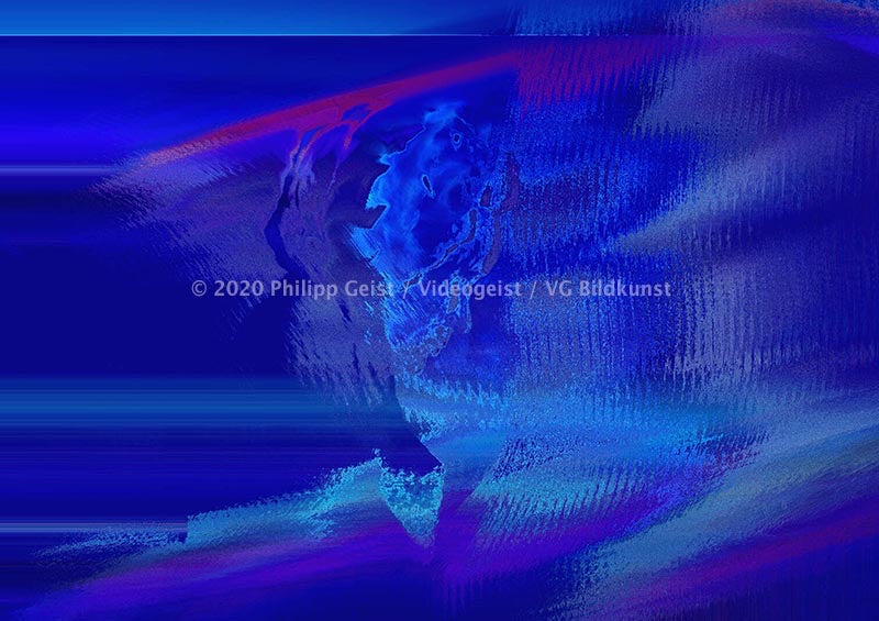 Generative Art / Videostill Beethoven Morph-Series 2020 (signed)