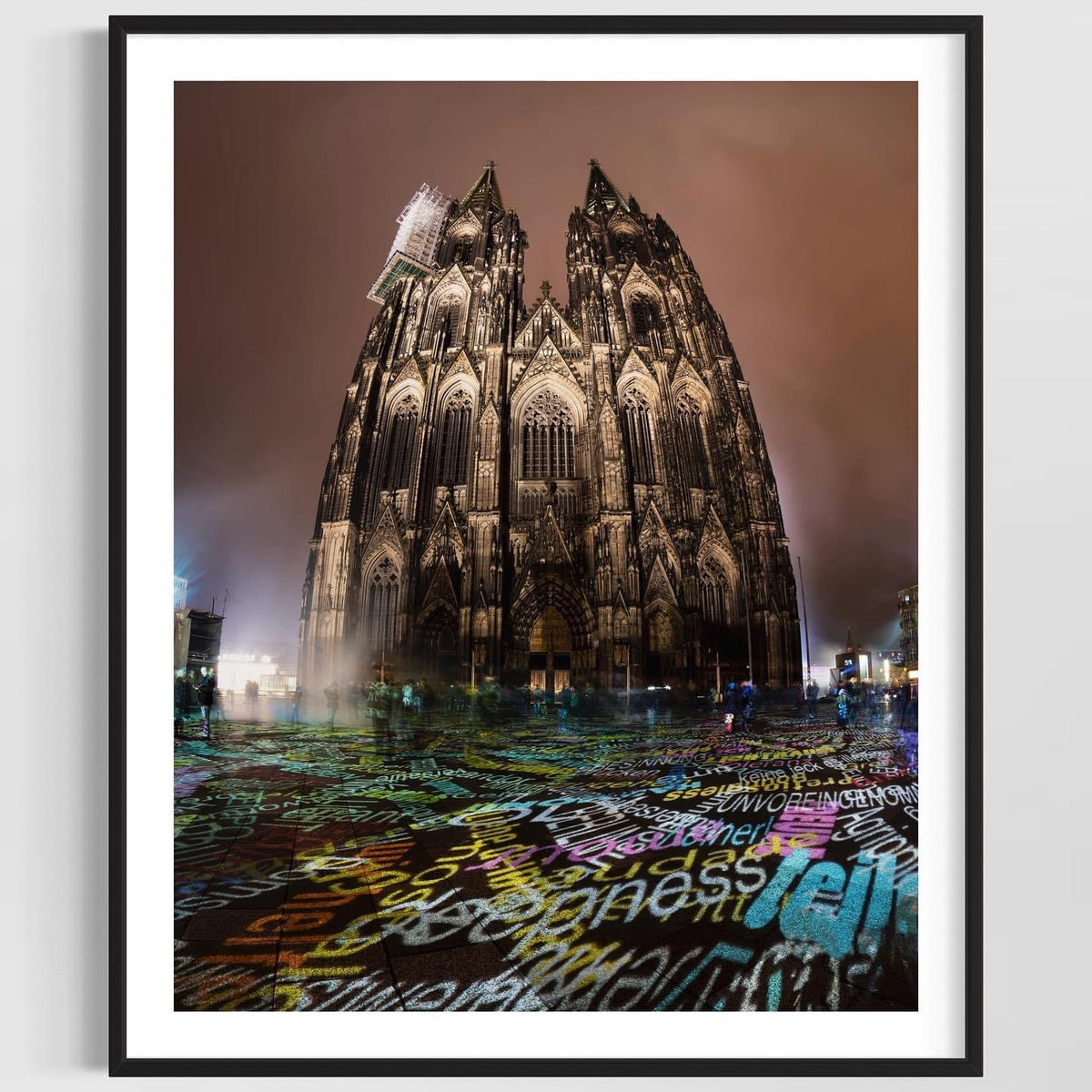 Köln/ Cologne Time Drifts Cologne 2016/2017 (signed + Frame)
