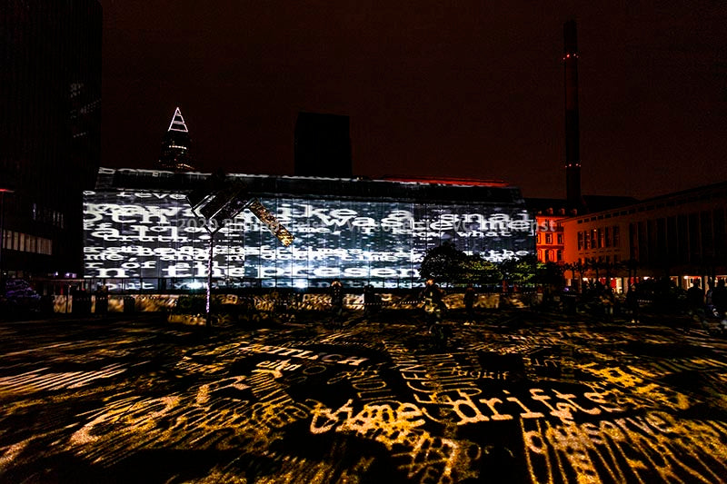 Frankfurt / Main / Luminale 2012 Time Drifts Kulturcampus / Goethe University Frankfurt  15.-20 April 2012 (signed + Frame)