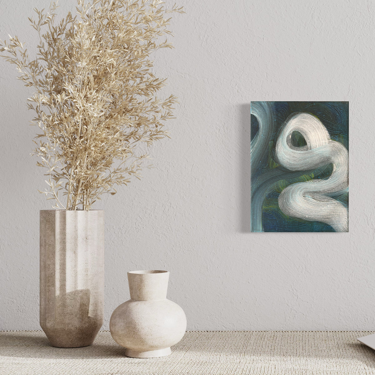 Untitled/ ohne Titel - Painting on Canvas 2007 (24x18cm)