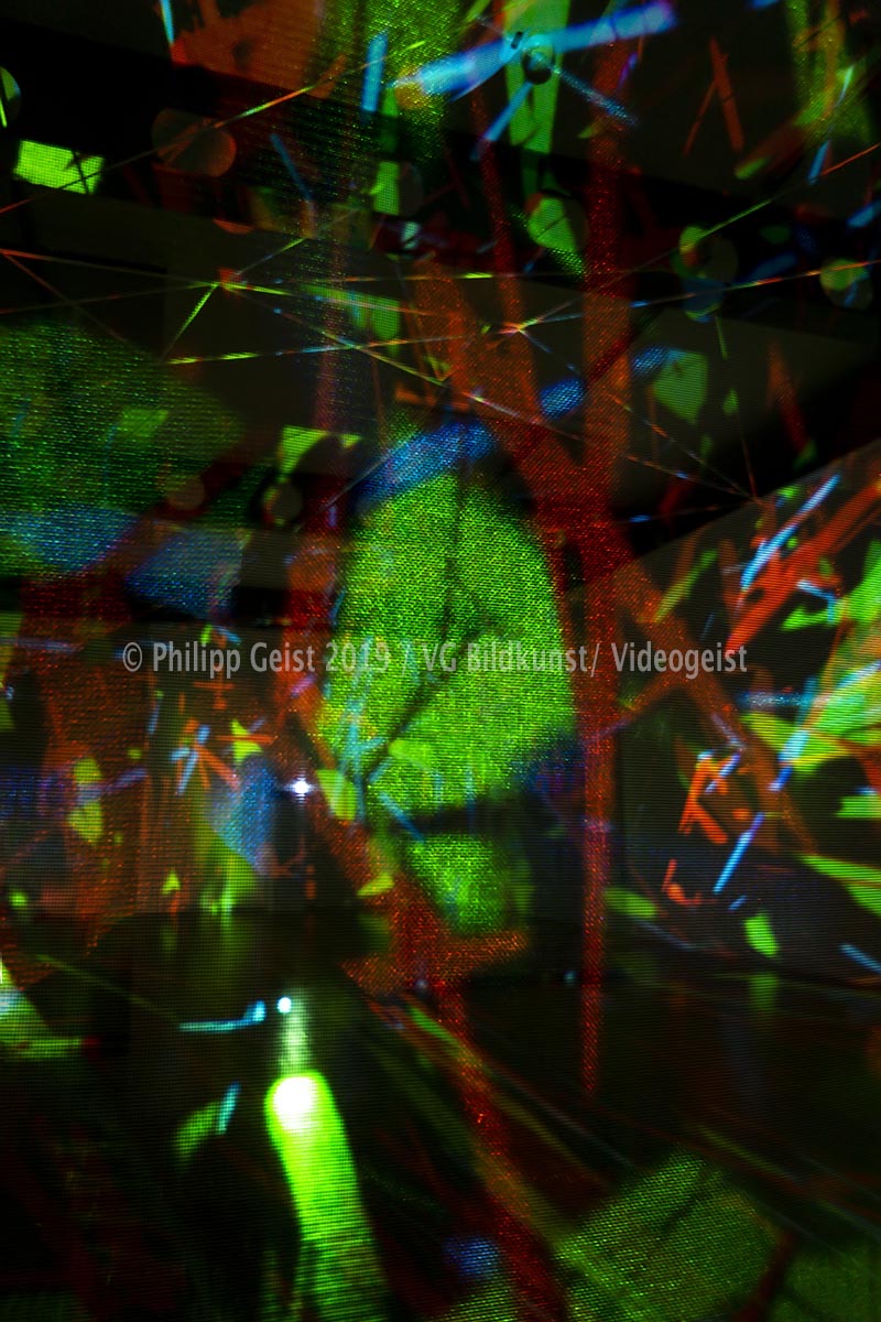 Kunstmuseum Celle „inBetween“ Installation Scheinwerfer 2014/2015 (signed + Frame)