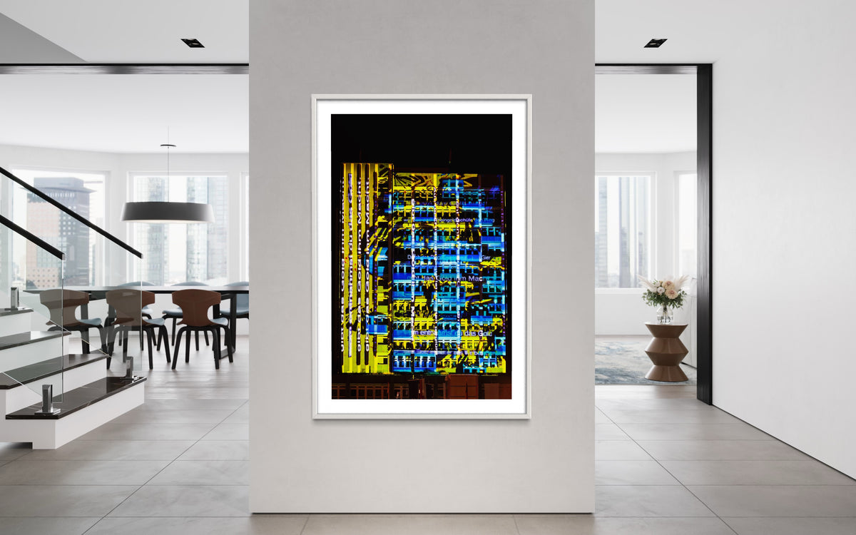 Bayreuth 2013 Richard Wagner 200 year anniversary "WGNR RMX" (signed + Frame)