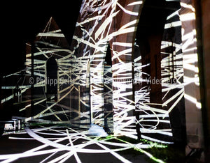 Erfurt Lighting up times - Barfüsserkirche Runie 2012 (signed + Frame)