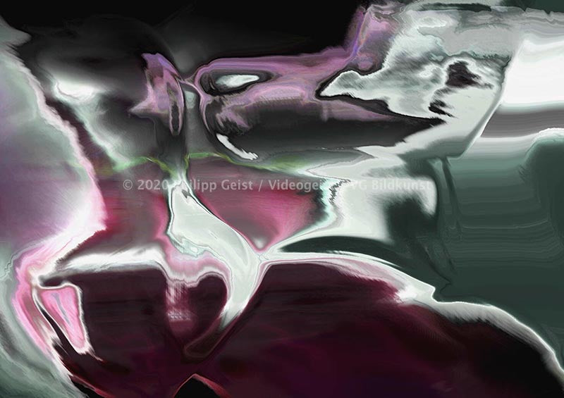 Generative Art / Videostill Beethoven Morph-Series 2020 (signed)
