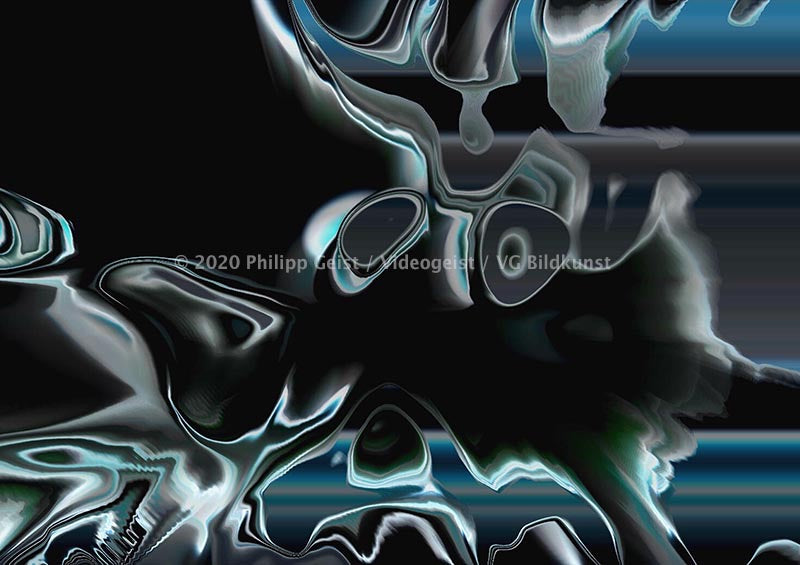 Generative Art / Videostill Beethoven Morph-Series 2020 (signed)