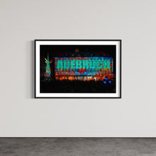 Load image into Gallery viewer, Nürnberg/ Nuremberg Rathaus „Into the Blue“ Blaue Nacht 2017 (signed + Frame)
