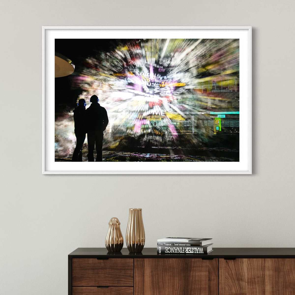 Darmstadt Staatstheater 2017 „Wer ist wir?“ (signed + Frame)