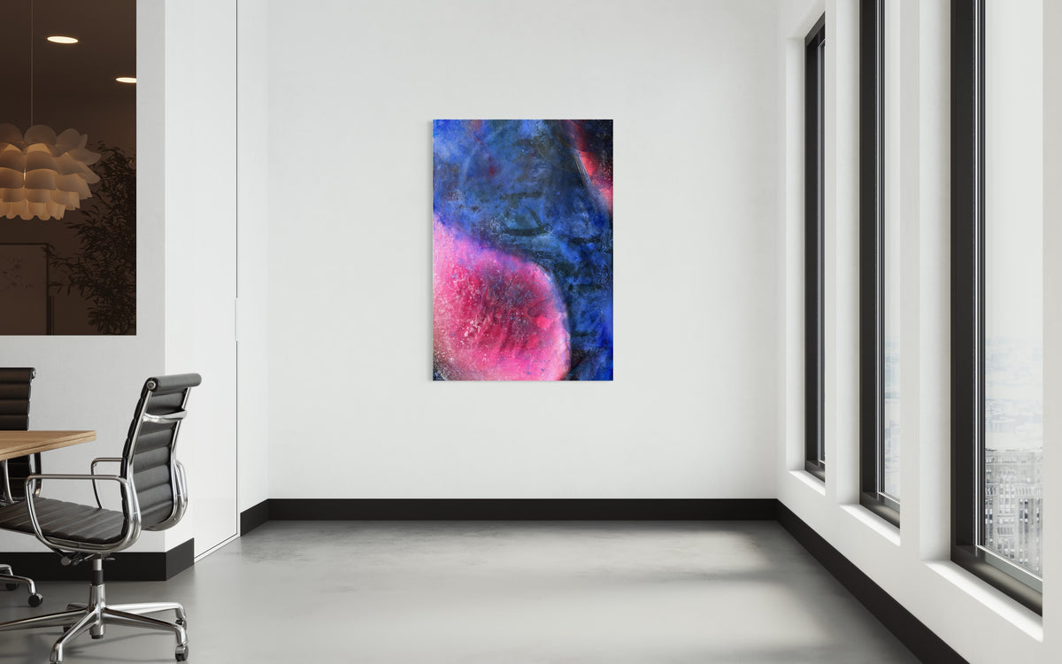 Overpainting Fine Art Print on Canvas 2022