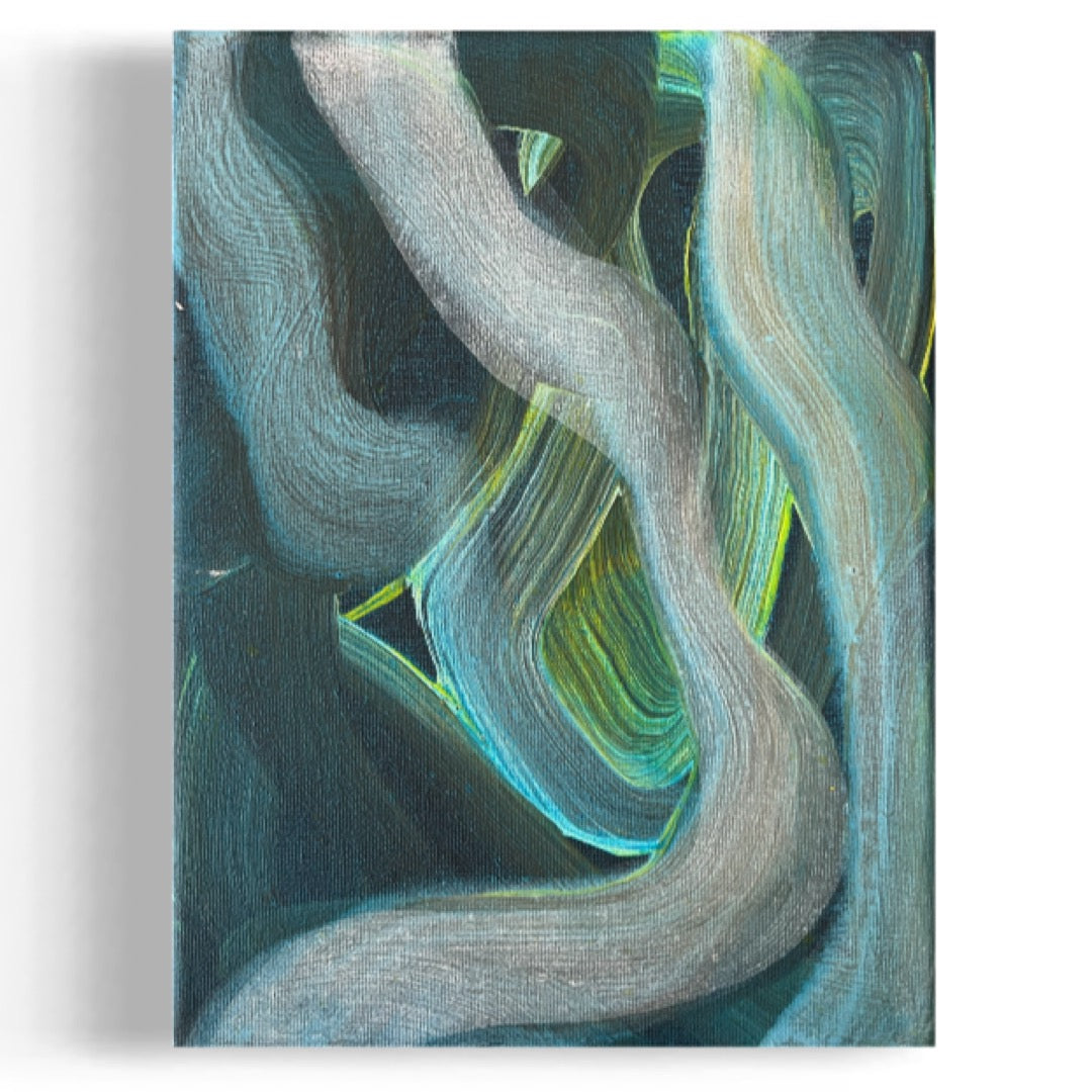 Untitled/ ohne Titel - Painting on Canvas 2007 (24x18cm)