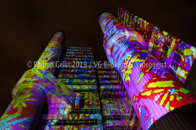 Munich/ München GREEN BUILDING 2015 HVB Tower 2015 (signed + Frame)