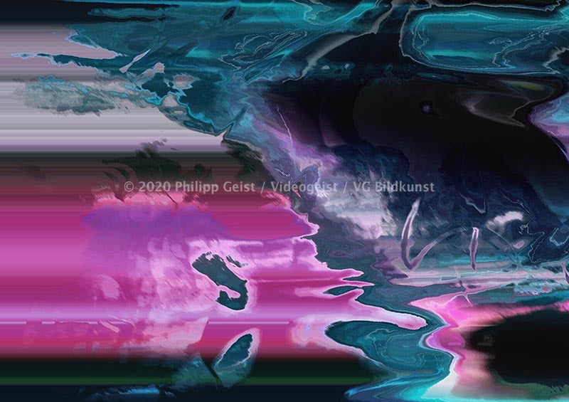 Generative Art / Videostill Beethoven Morph-Series 2020 (signed)