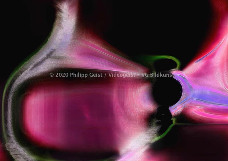 Generative Art / Videostill Beethoven Morph-Series 2020 (signed)