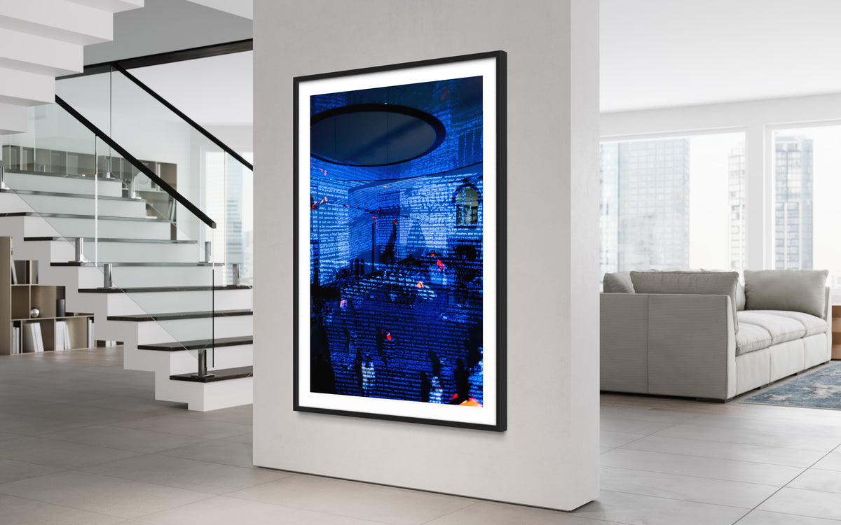 Frankfurt Luminale 2010 Time Shadows  (signed + Frame)
